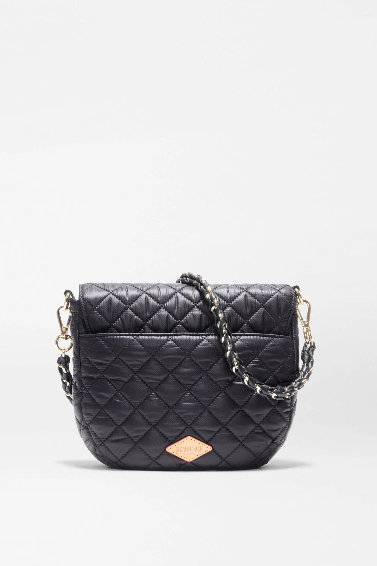 mz wallace black crosby lock saddle