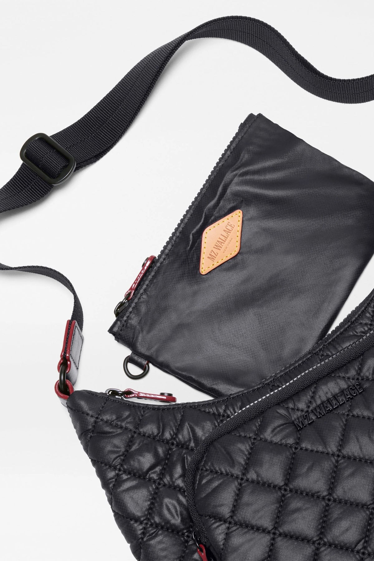 mz wallace black metro sloane crossbody