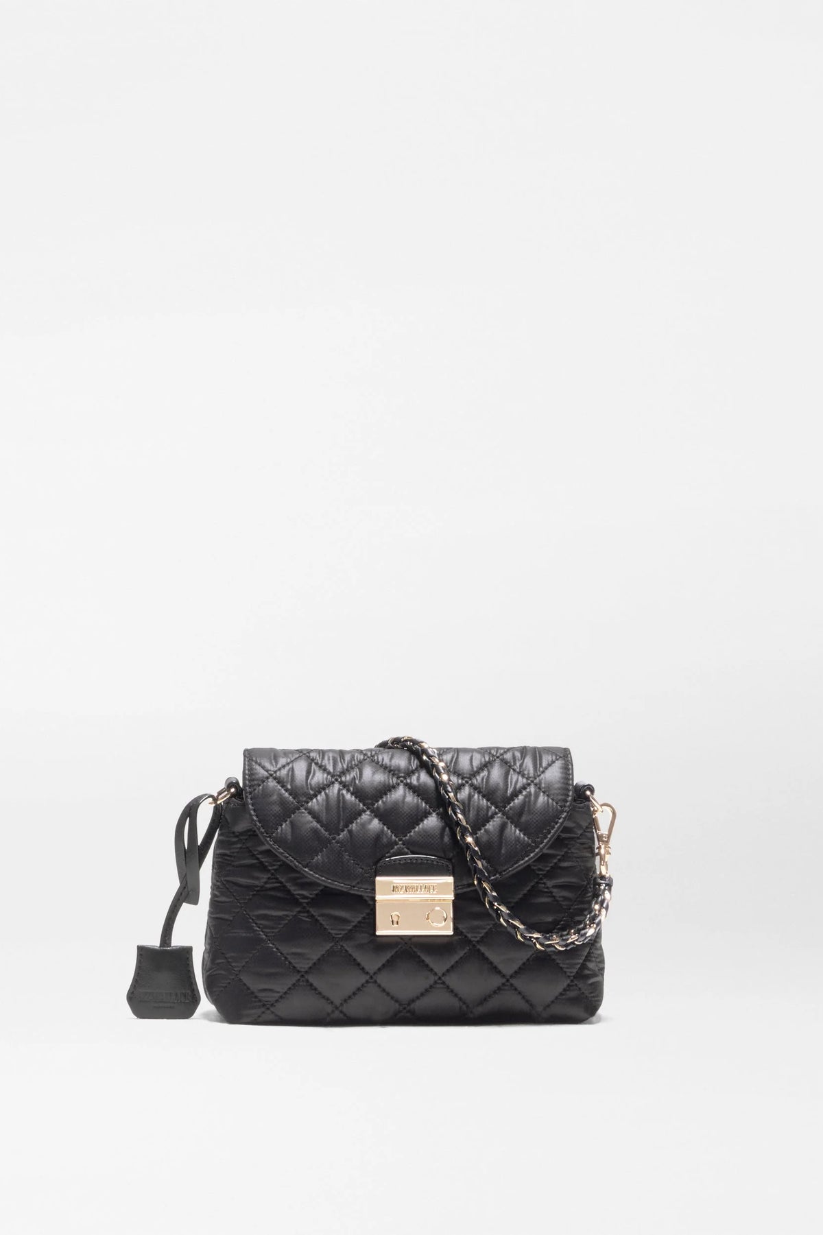 mz wallace black mini crosby lock shoulder