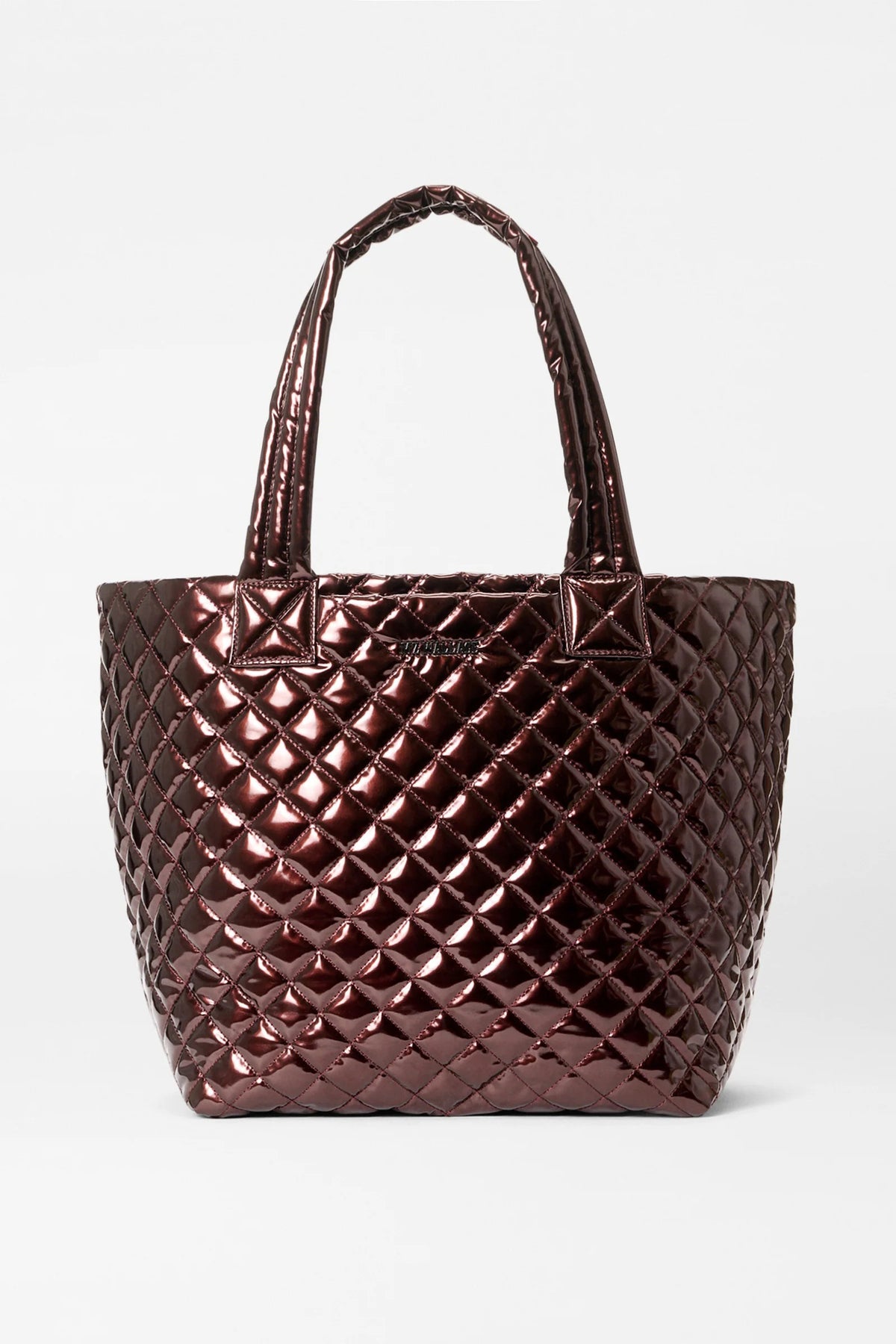 mz wallace bordeaux lacquer medium metro tote deluxe