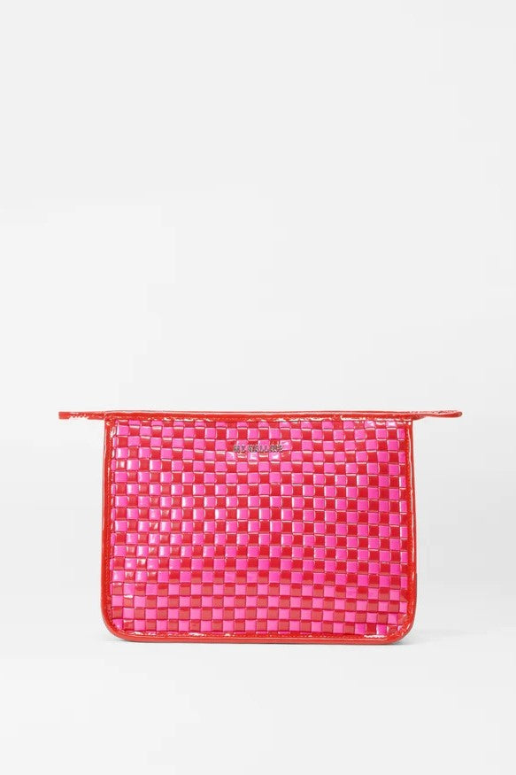 mz wallace candy lacquer woven clutch