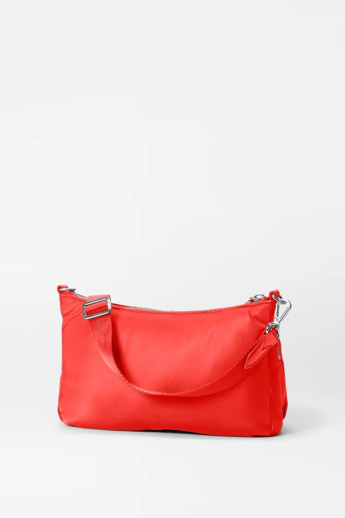 mz wallace bright cherry chelsea petite shoulder