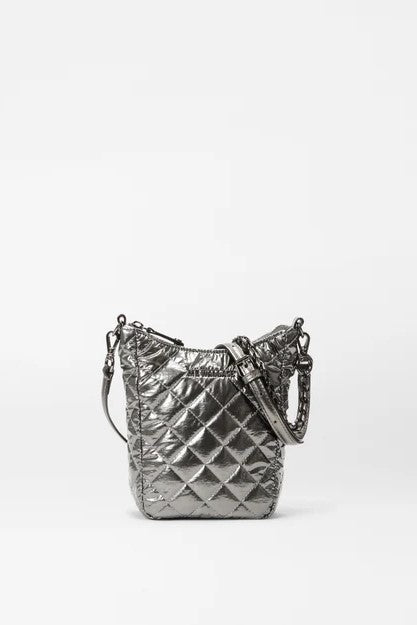 mz wallace pewter metallic crosby go