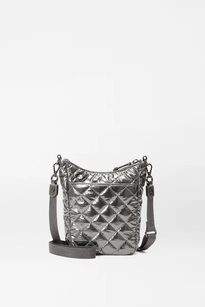 mz wallace pewter metallic crosby go