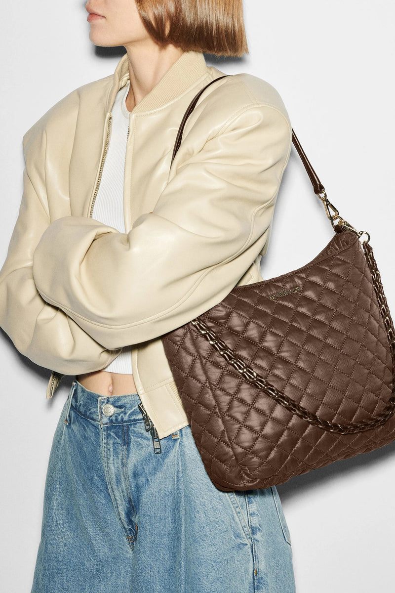 mz wallace walnut crosby hobo