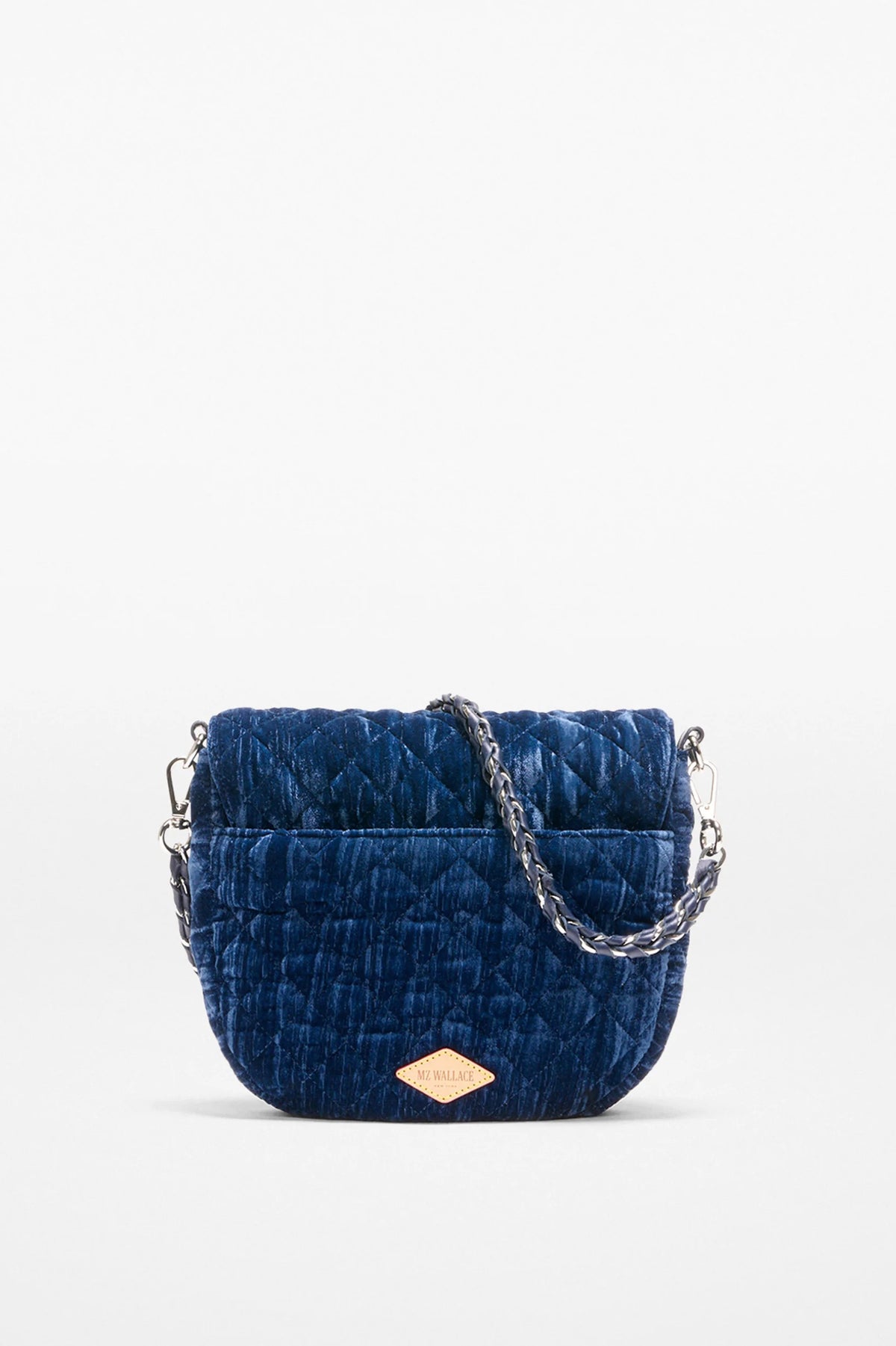 mz wallace midnight velvet crosby lock saddle