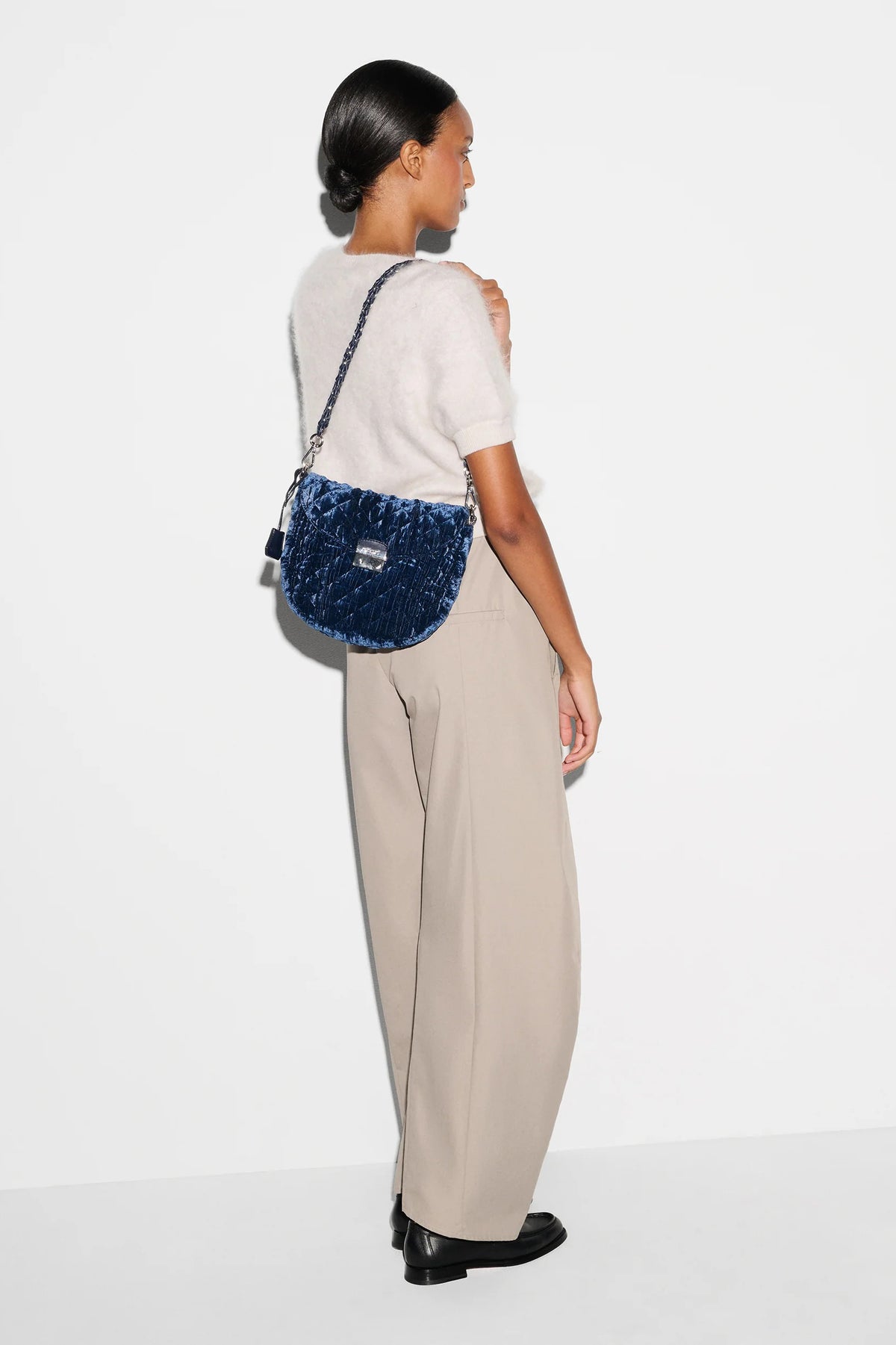 mz wallace midnight velvet crosby lock saddle