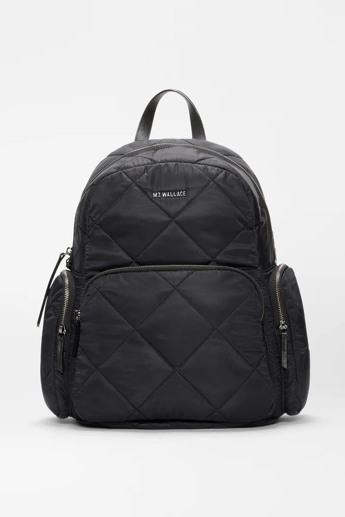 mz wallace black madison backpack