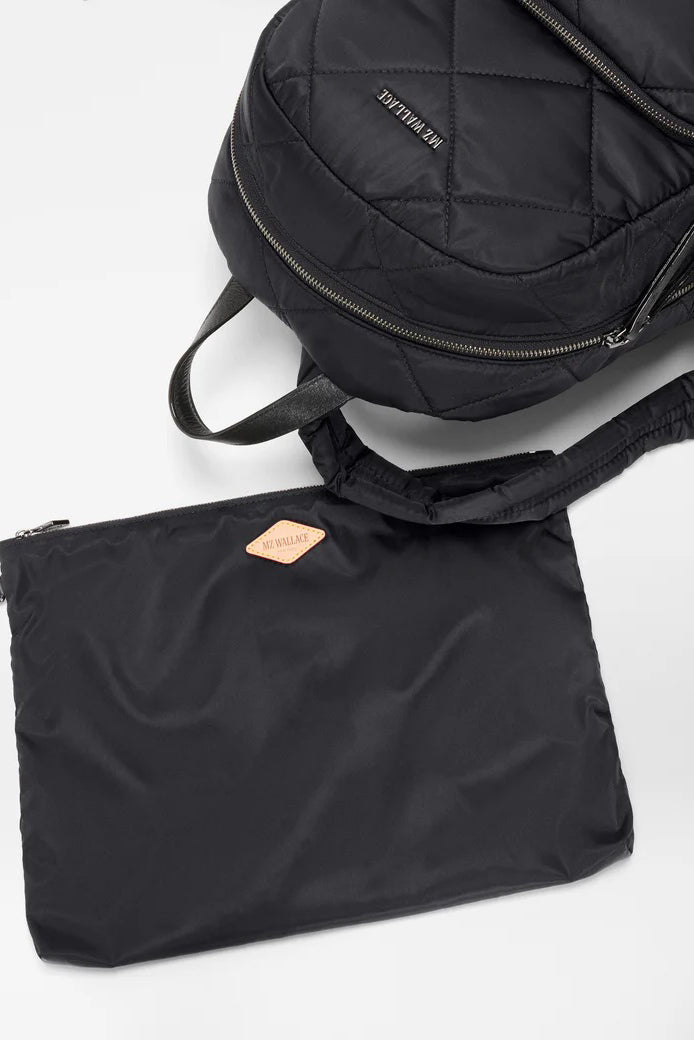 mz wallace black madison backpack