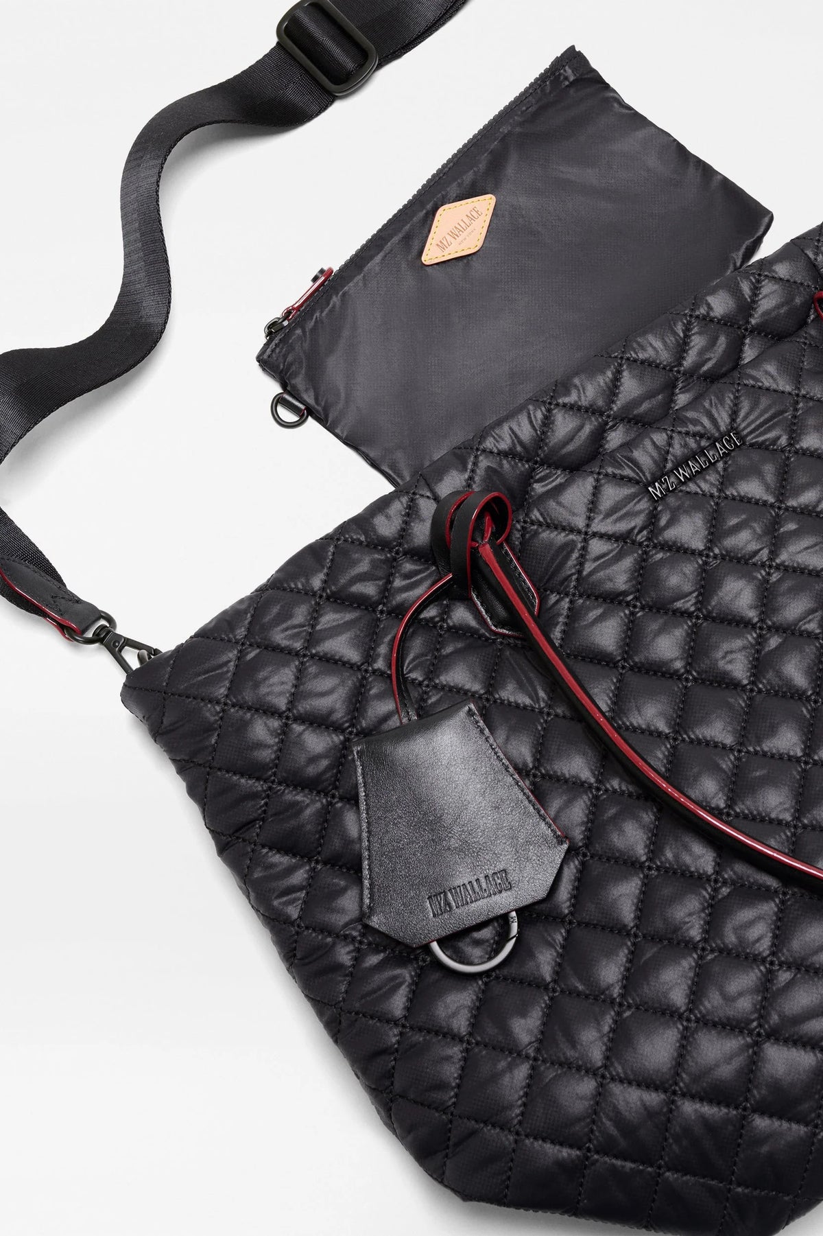 mz wallace black medium daily tote