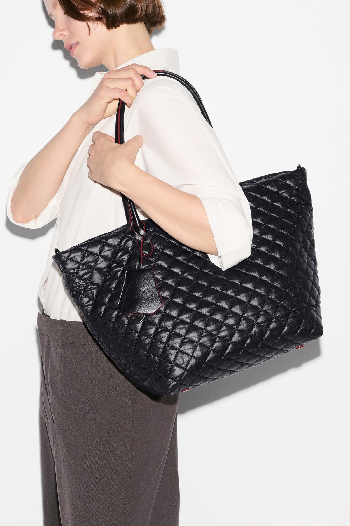 mz wallace black medium daily tote
