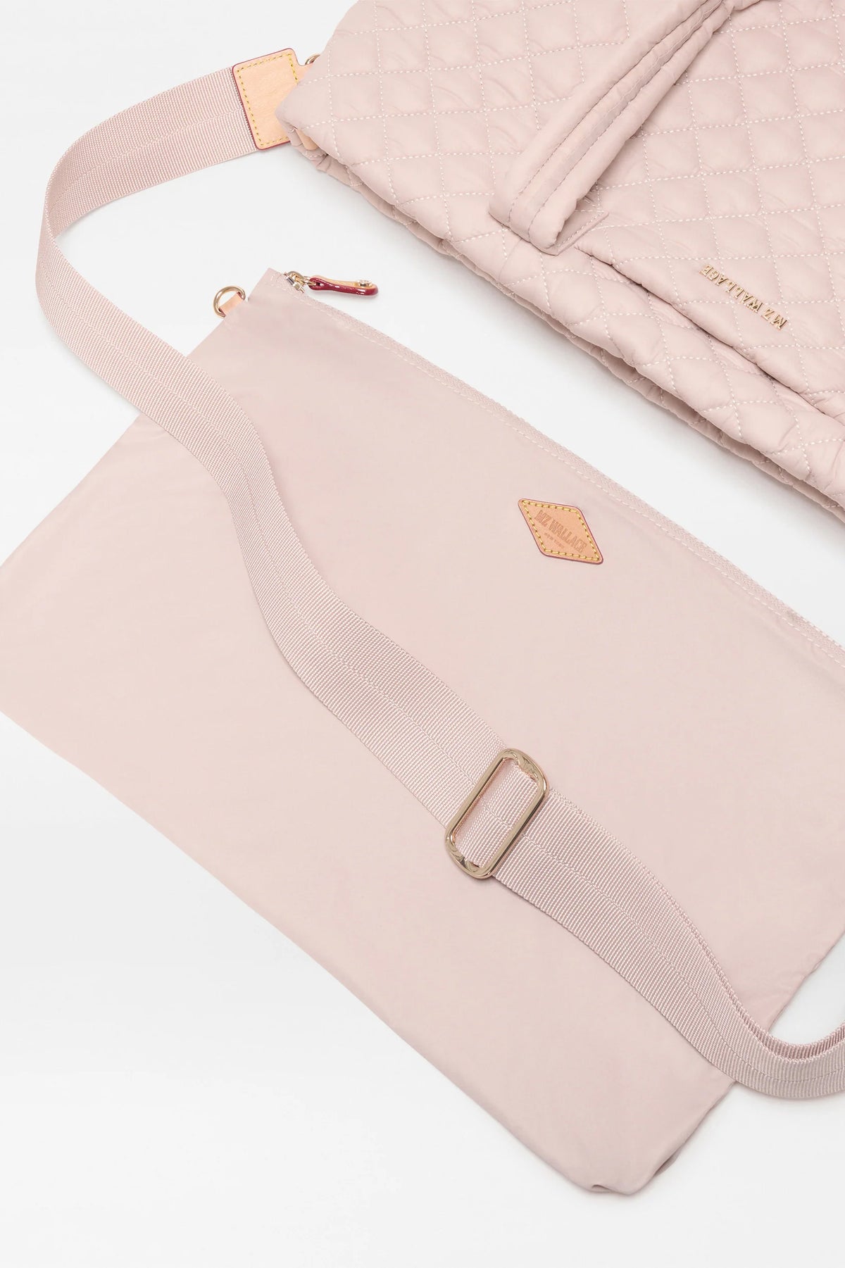 mz wallace city pink medium metro tote deluxe