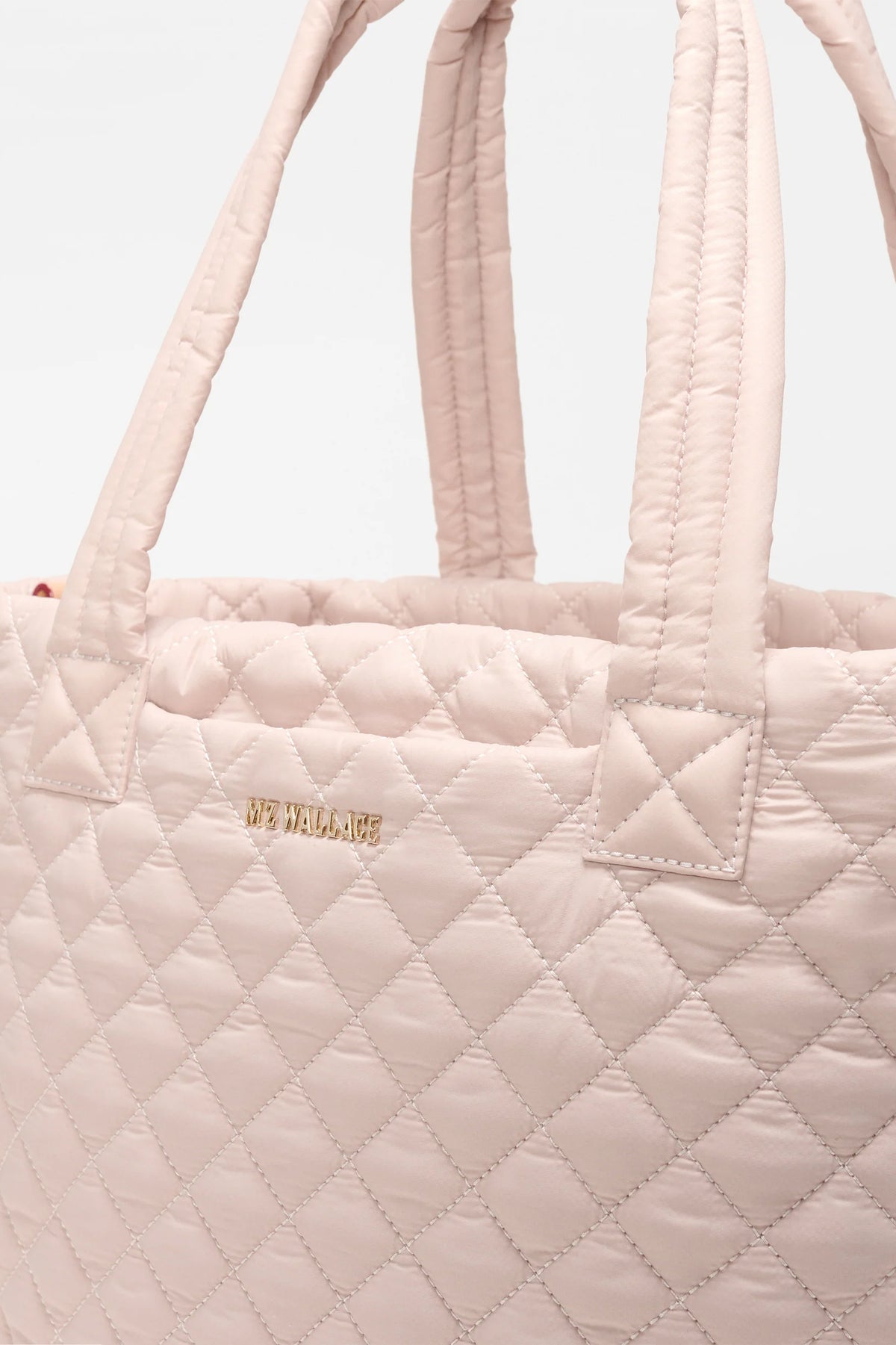 mz wallace city pink medium metro tote deluxe