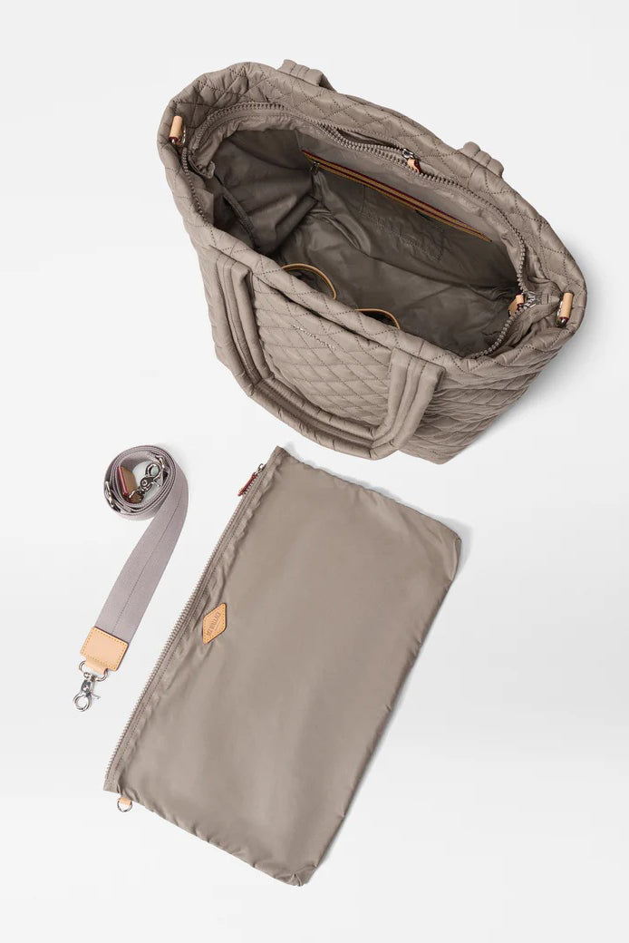 mz wallace morning dove medium metro tote deluxe