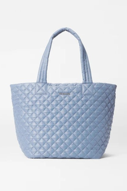 mz wallace stone blue medium metro tote deluxe