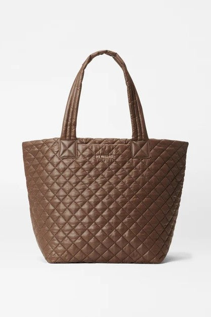 mz wallace walnut medium metro tote deluxe 