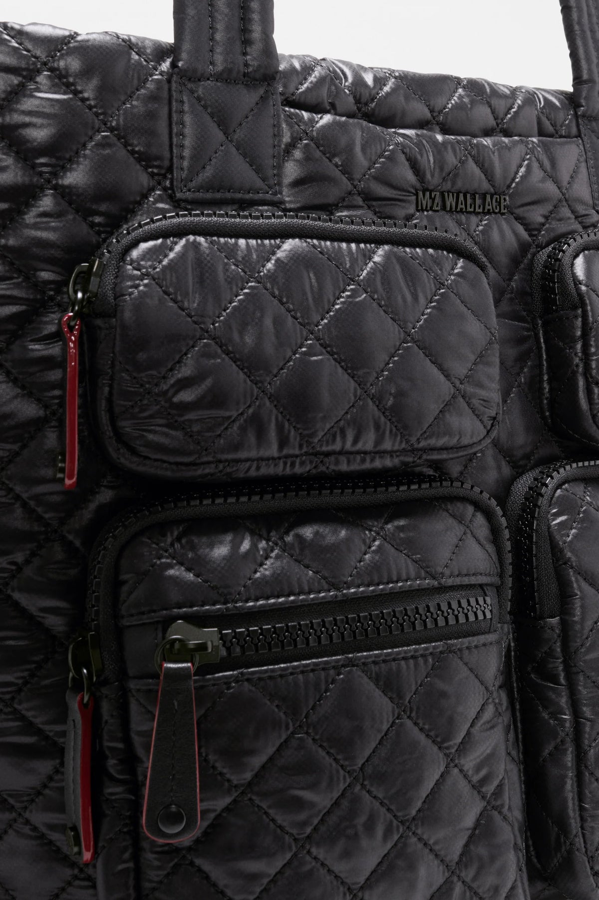 mz wallace black medium metro travel tote