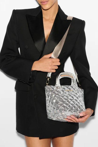 mz wallace ice multi sequin micro metro tote deluxe