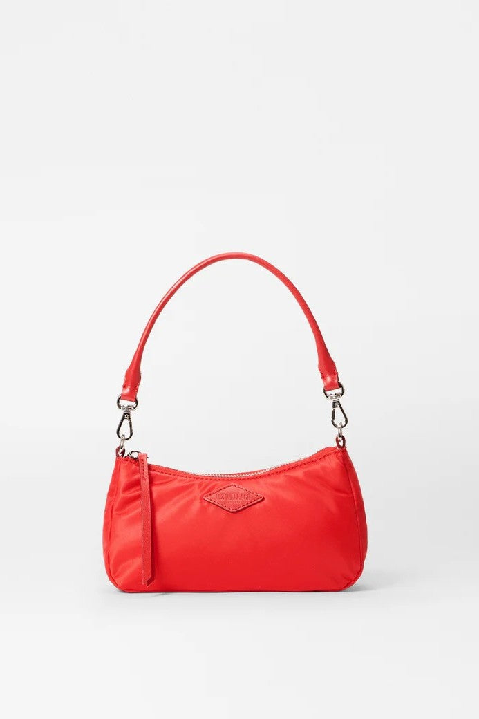 mz wallace bright cherry mini chelsea shoulder