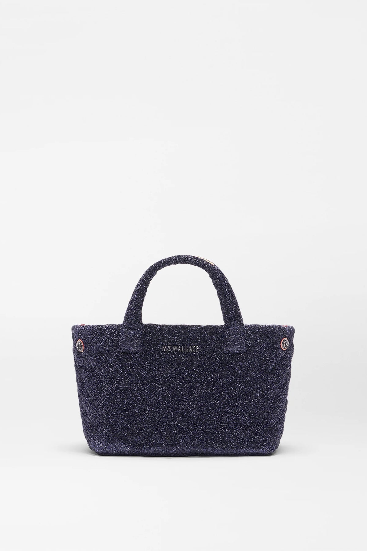 mz wallace midnight shimmer mini metro city tote
