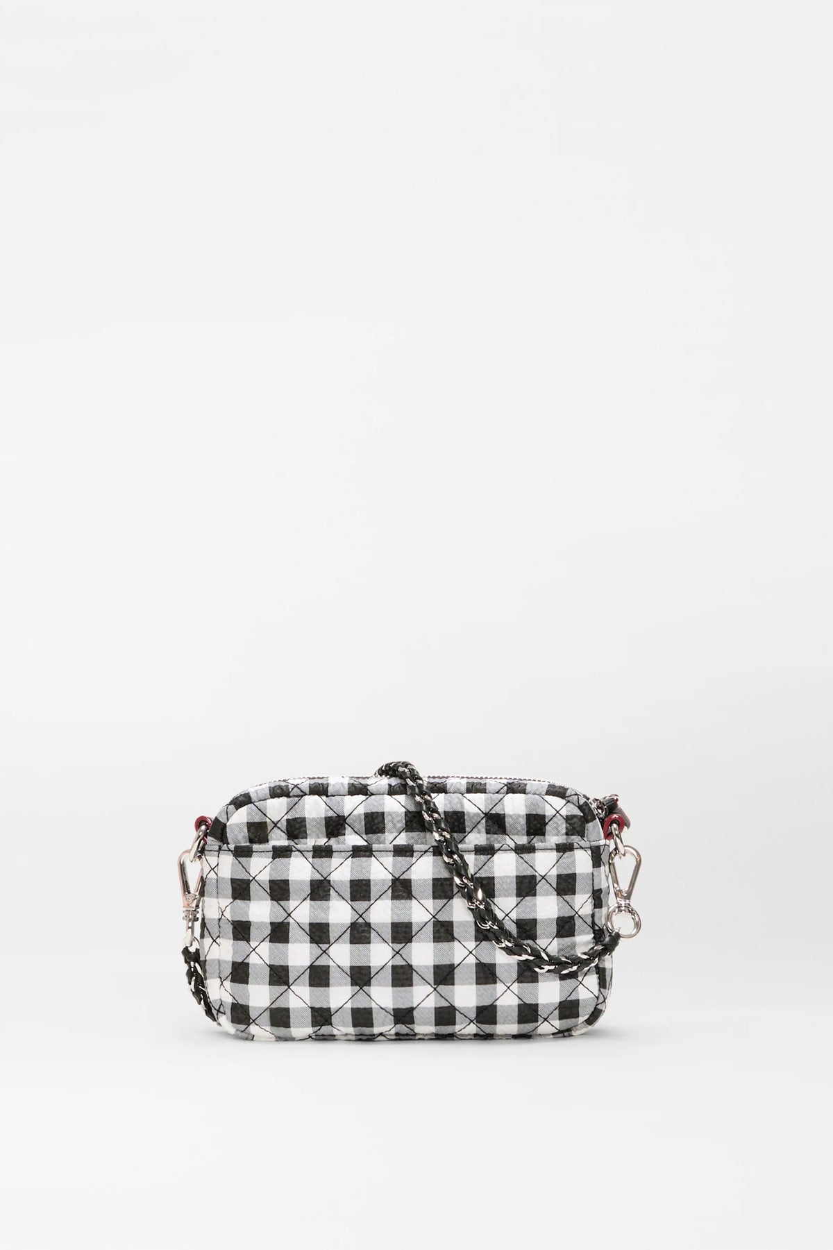 mz wallace gingham mini crosby crossbody