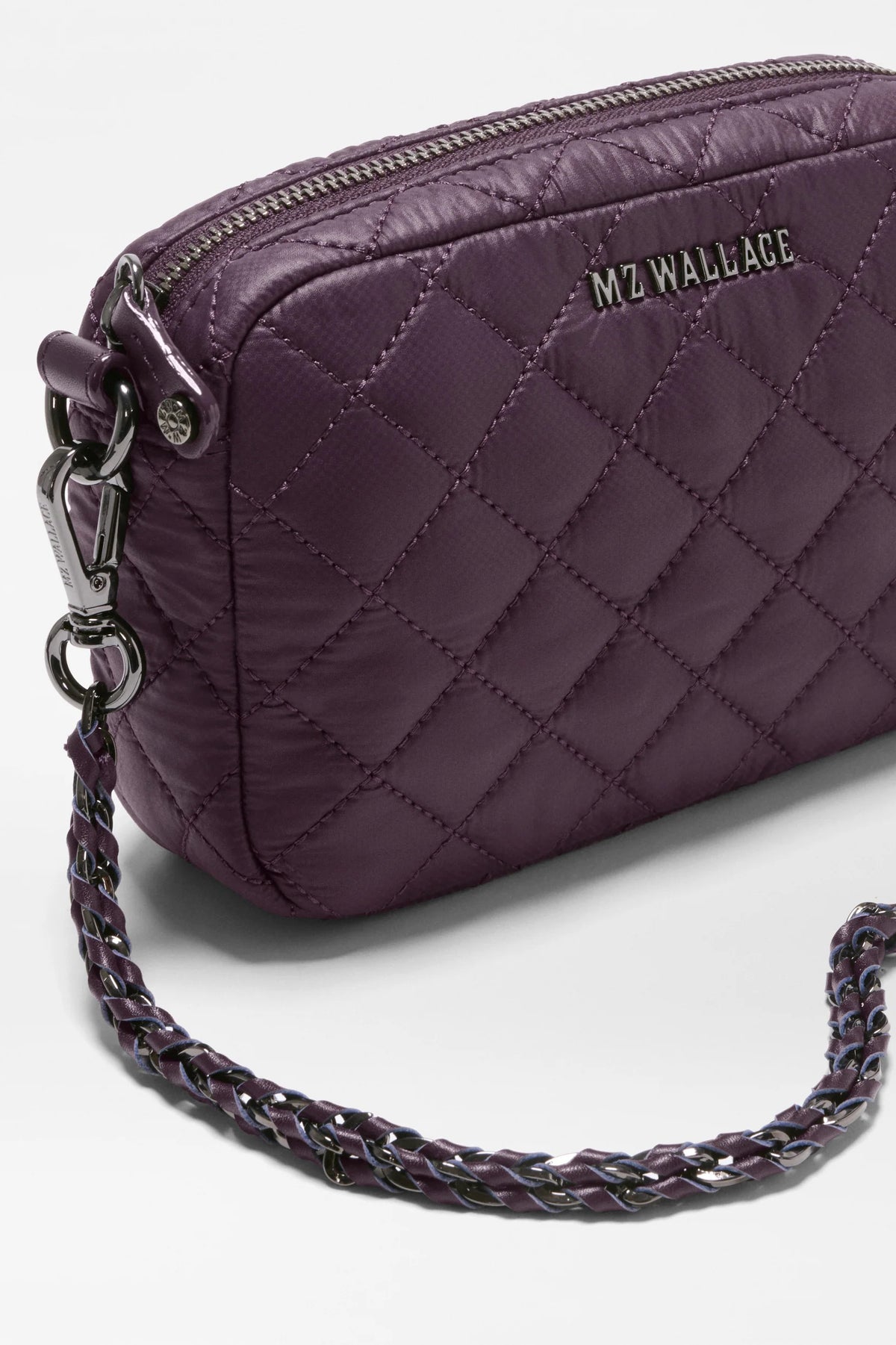 mz wallace raisin mini crosby crossbody