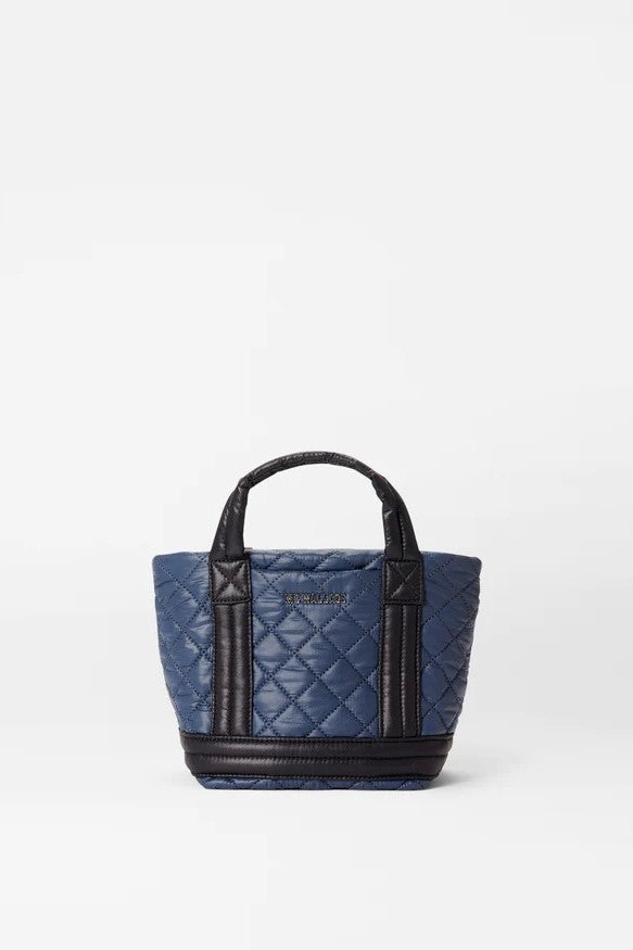 mz wallace navy and black mini empire tote navy and black 