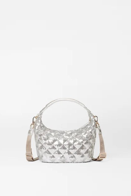 mz wallace ice multi sequin mini hobo