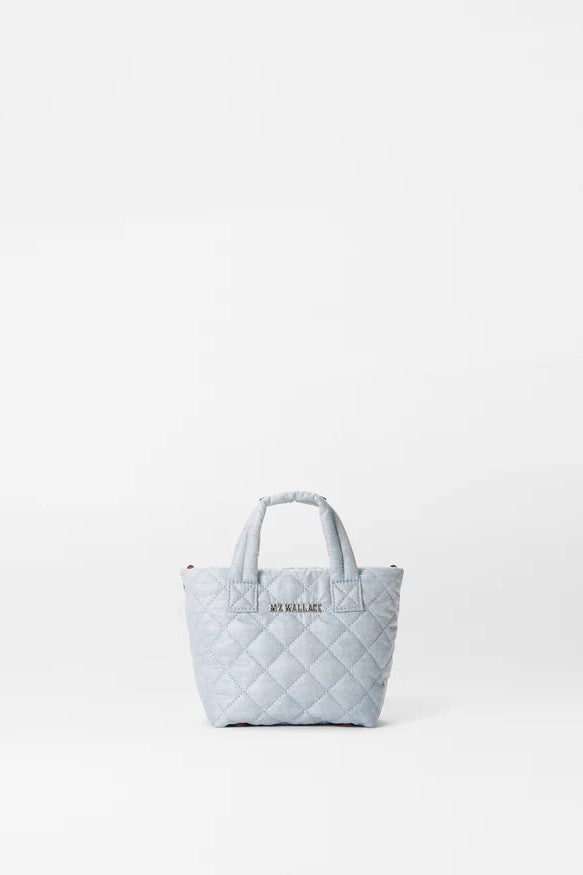 mz wallace chambray petite metro tote deluxe