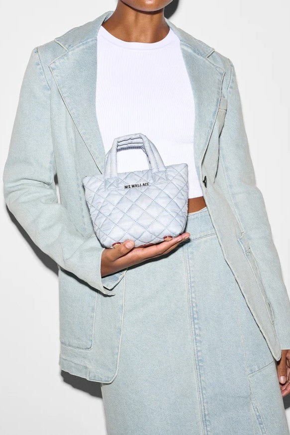 mz wallace chambray petite metro tote deluxe