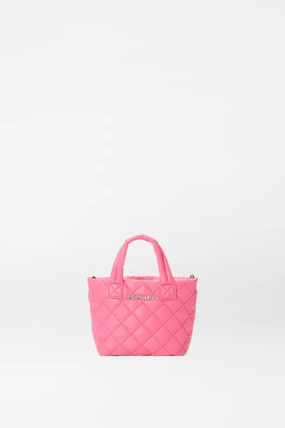 mz wallace flamingo petite metro tote deluxe