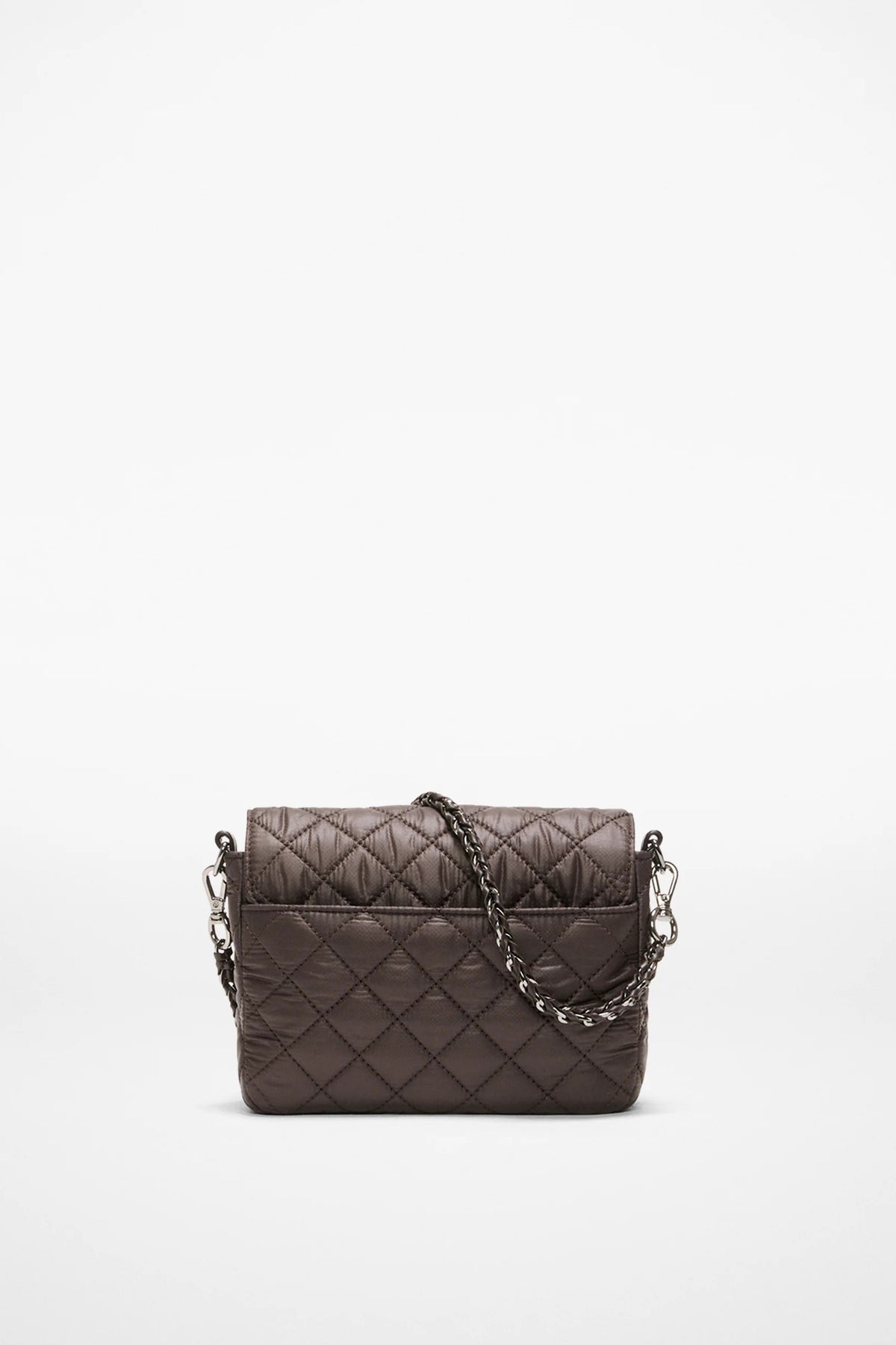 mz wallace espresso small crosby lock crossbody