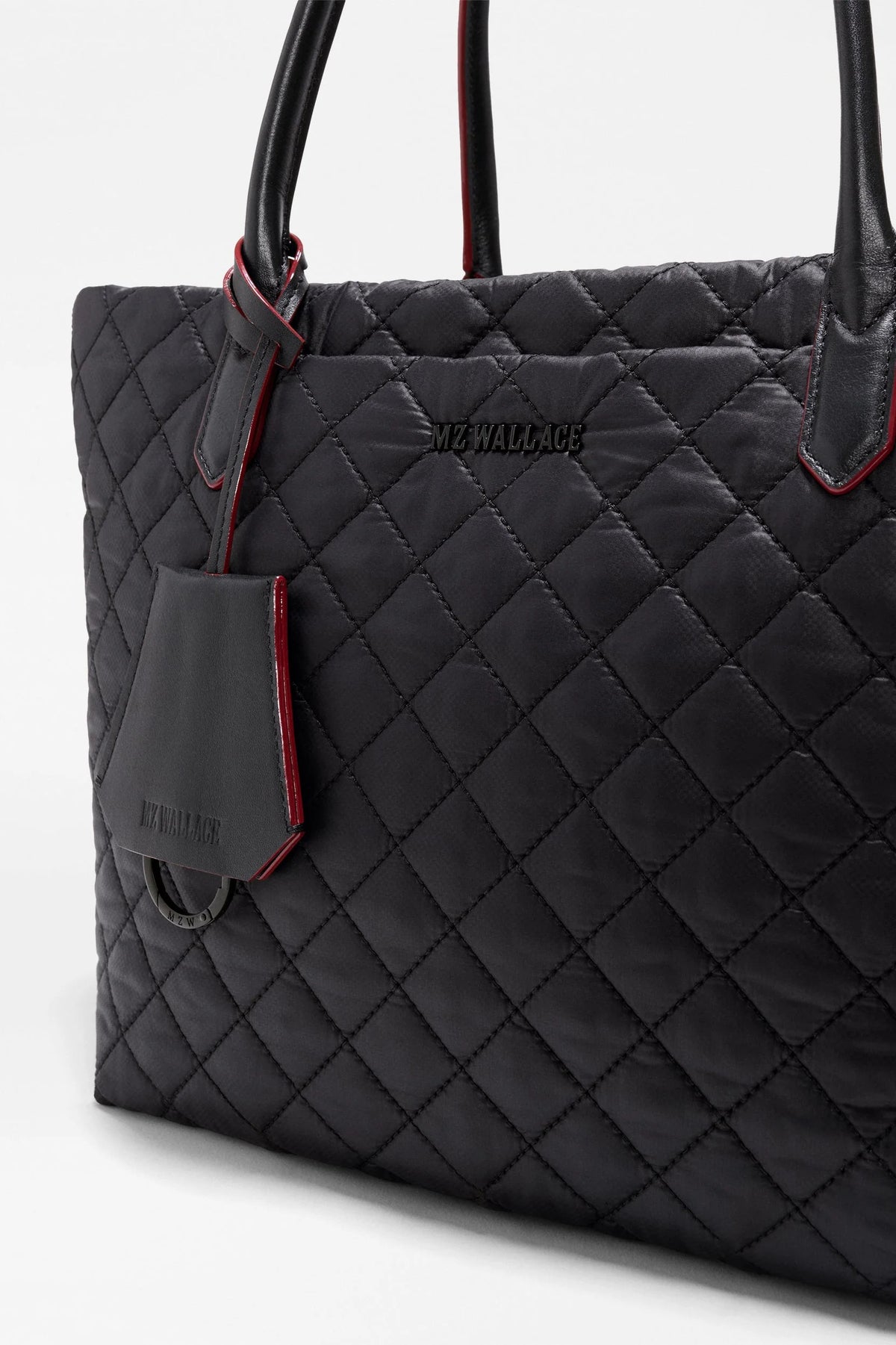 mz wallace black small daily tote