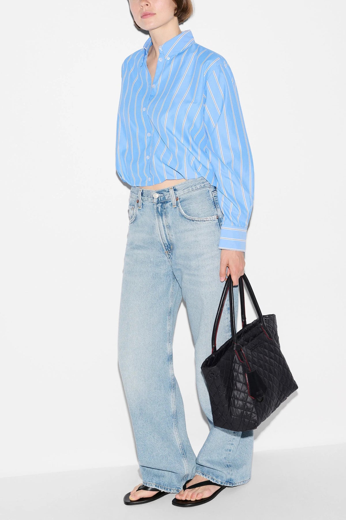 mz wallace black small daily tote