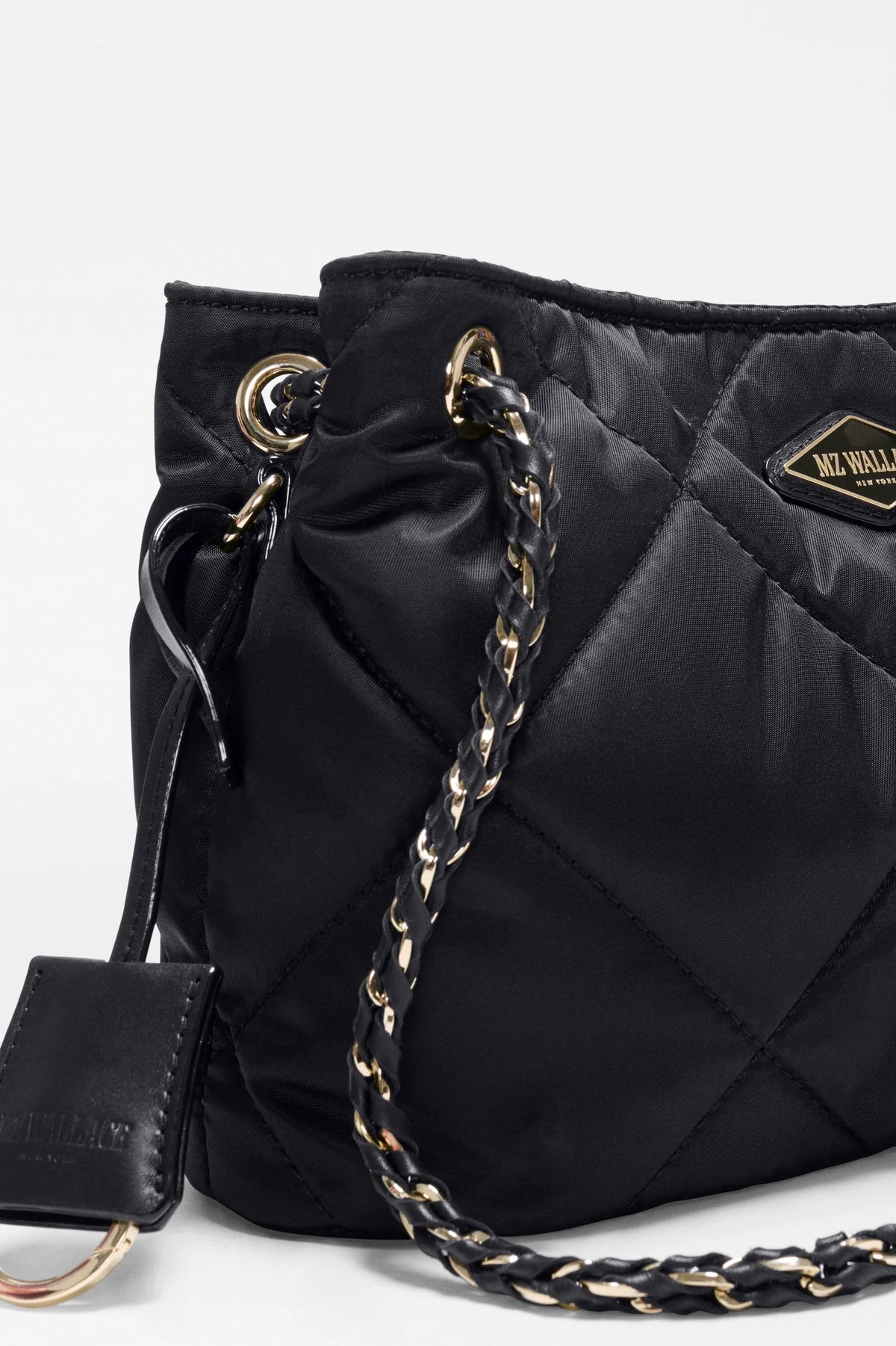 mz wallace black small frankie tote