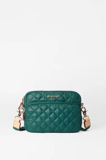 mz wallace emerald small metro camera bag