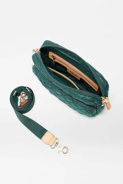 mz wallace emerald small metro camera bag