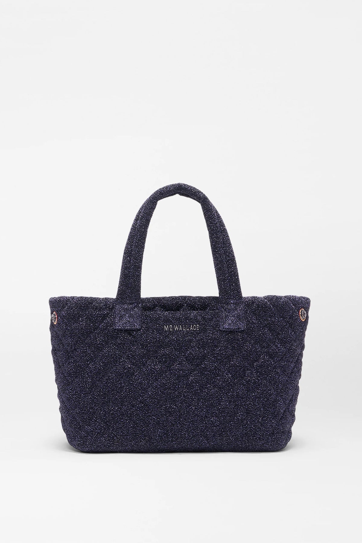 mz wallace midnight shimmer small metro city tote