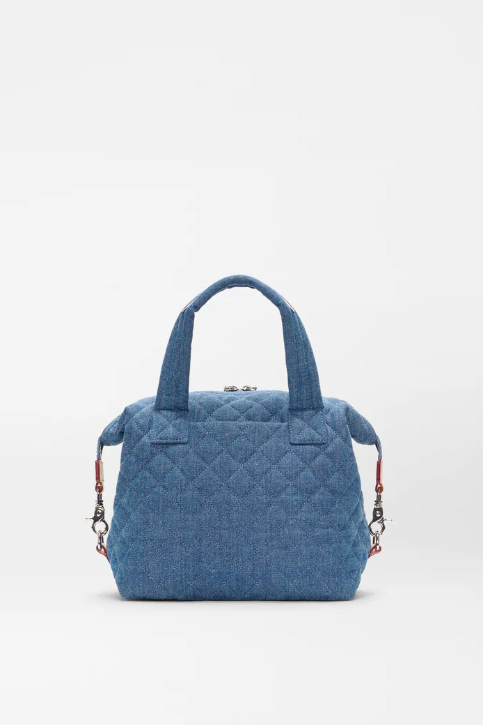 mz wallace true blue denim small sutton deluxe