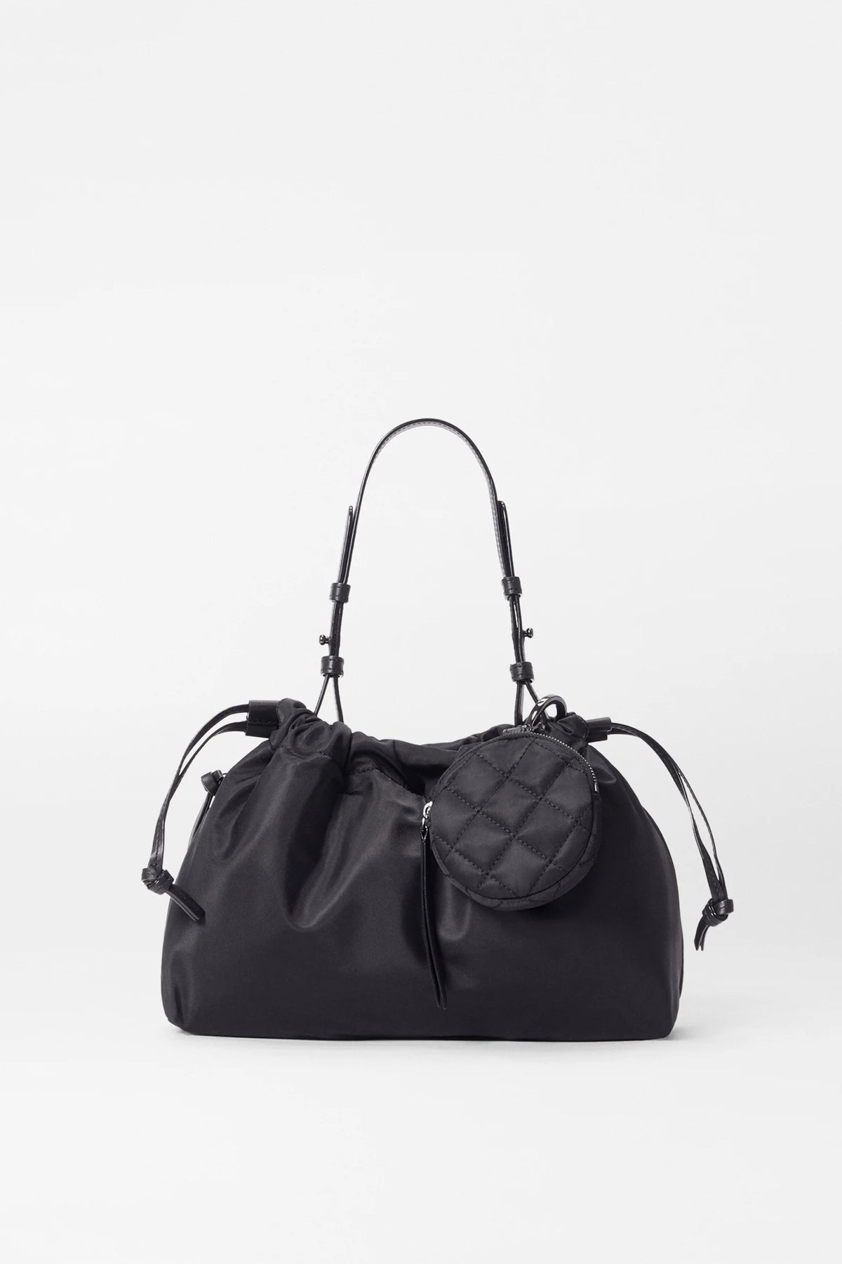 mz wallace black small waverly shoulder