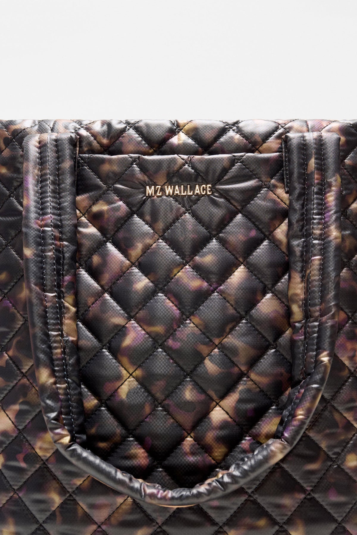 mz wallace tortoise shell medium metro tote deluxe