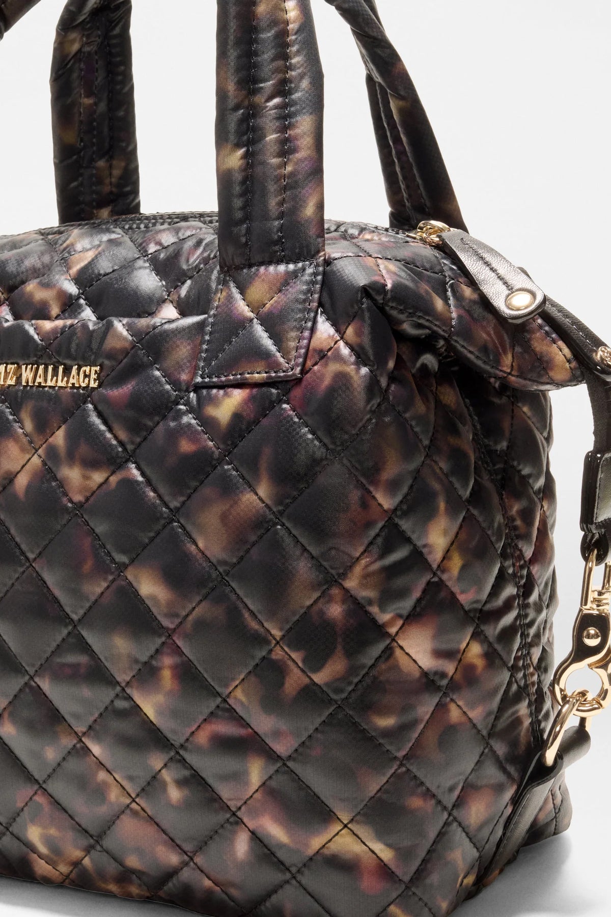 mz wallace tortoise shell small sutton deluxe
