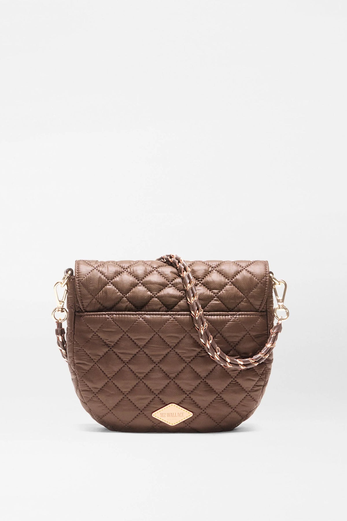 mz wallace walnut crosby lock saddle
