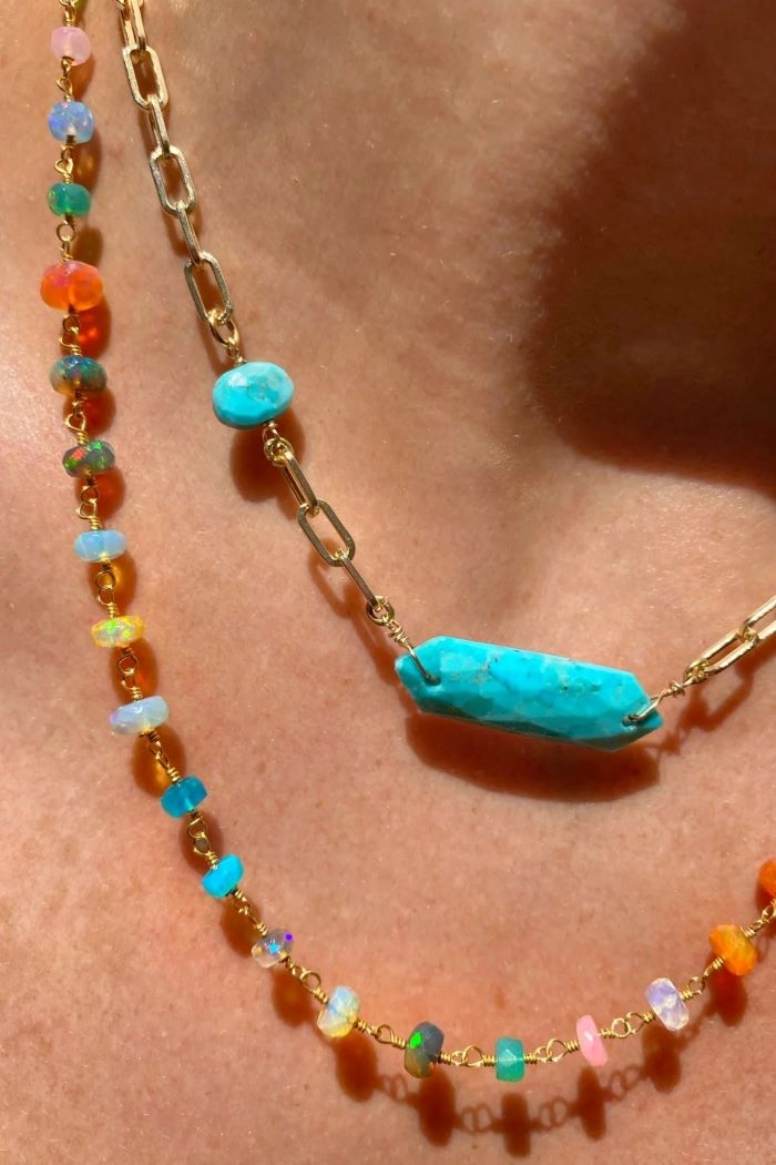 native gem neon punch necklace | jody g.