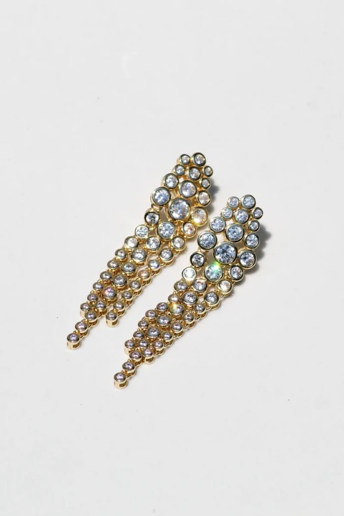 native gem sizzle earrings
