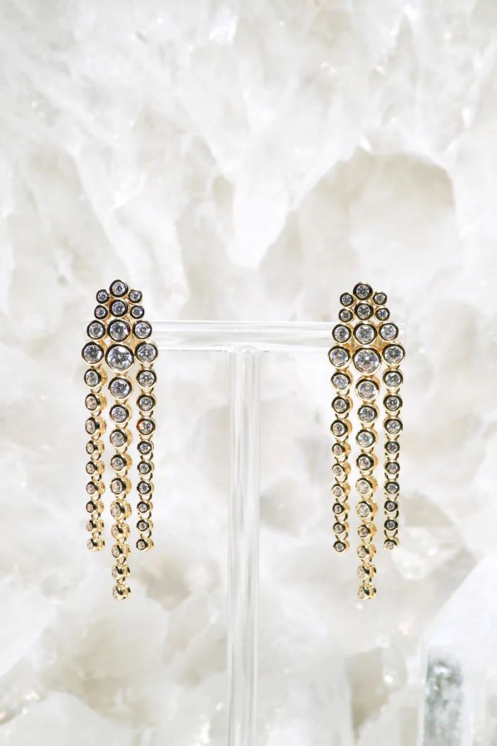 native gem sizzle earrings