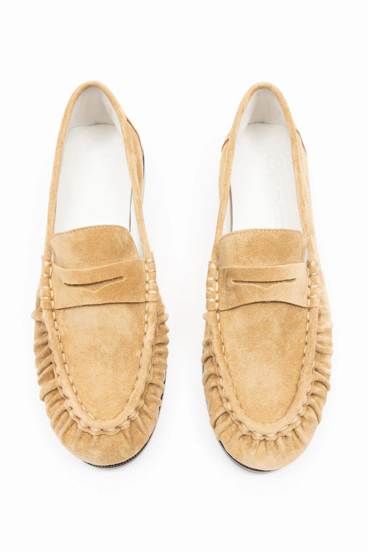 oncept dover ginger suede loafer