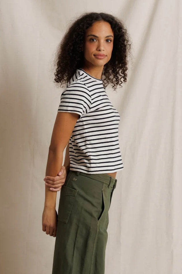 perfectwhitetee carter natural black stripe
