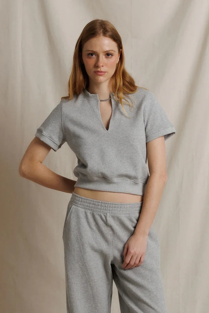 perfectwhitetee cleo heather grey