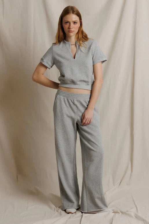 perfectwhitetee leni heather grey
